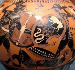 Como interpretar vasos gregos? Aquiles E Memnon